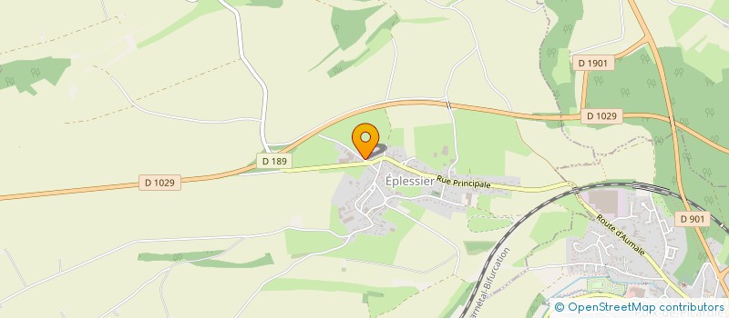 localisation de l'entreprise MADAME ANNIE DOISY  EPLESSIER