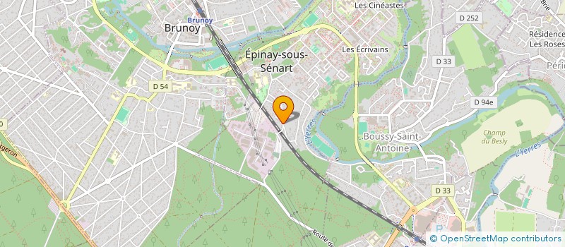 localisation de l'entreprise MADAME ANNIE DONDON  EPINAY-SOUS-SENART