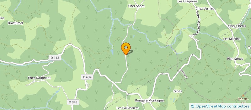 localisation de l'entreprise MADAME ANNIE DOSJOUB  CHATELDON