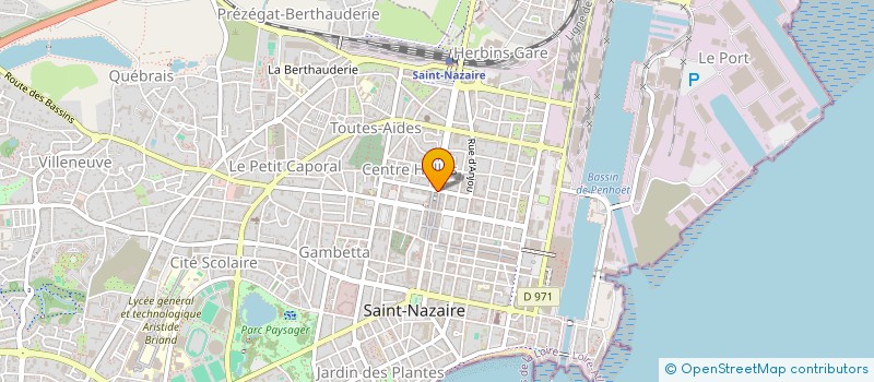 localisation de l'entreprise MADAME ANNIE DOUCET à SAINT-NAZAIRE