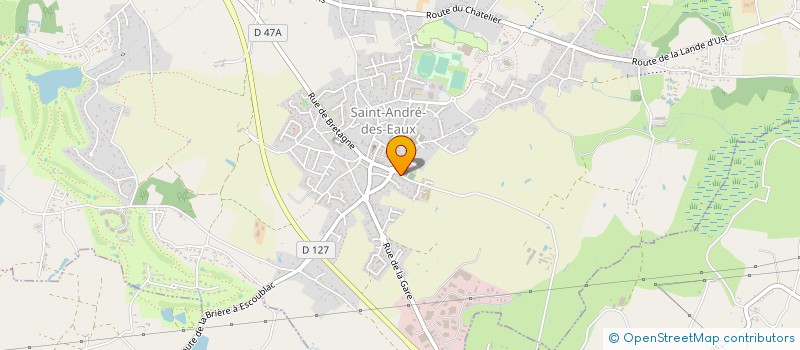 localisation de l'entreprise MADAME ANNIE DREAU à SAINT-ANDRE-DES-EAUX