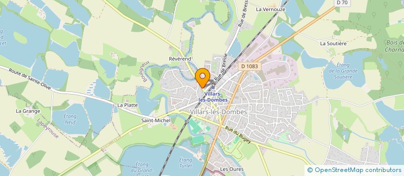 localisation de l'entreprise MADAME ANNIE DUCHEMIN à VILLARS-LES-DOMBES