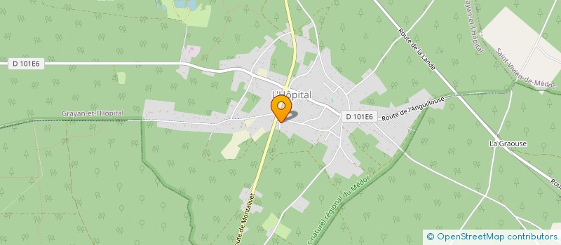 localisation de l'entreprise MADAME ANNIE DUCHENIJ  GRAYAN-ET-L'HOPITAL