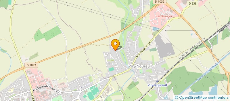 localisation de l'entreprise MADAME ANNIE DUFOUR à VIRY-NOUREUIL