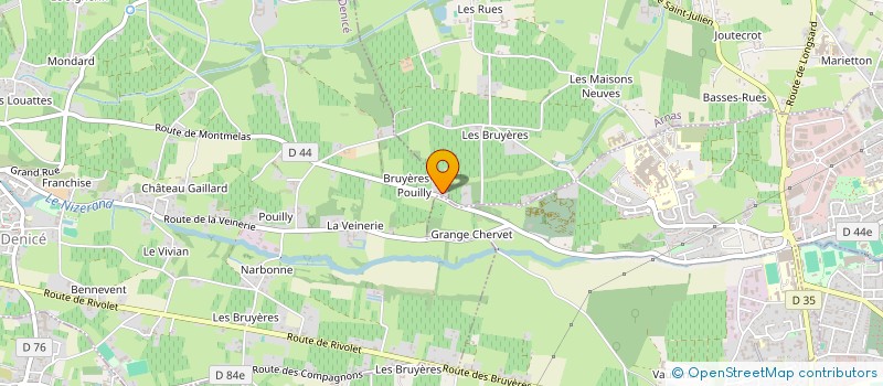 localisation de l'entreprise MADAME ANNIE DUFOUR à DENICE