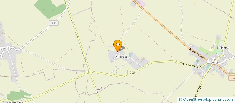 localisation de l'entreprise MADAME ANNIE DUHAMEL  ECOUIS