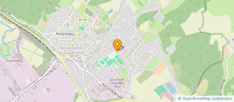 localisation de l'entreprise MADAME ANNIE DUMEZ à PORT-JEROME-SUR-SEINE