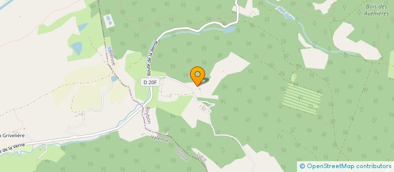 localisation de l'entreprise MADAME ANNIE DUMOULIN  ROYBON