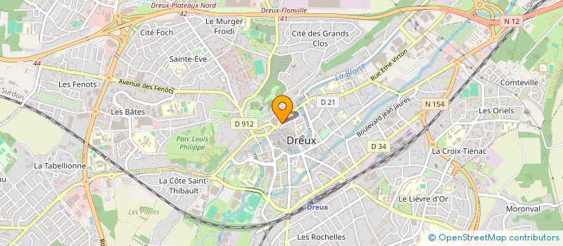 localisation de l'entreprise MADAME ANNIE DUPART à DREUX