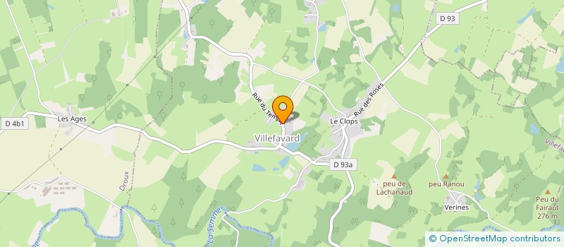 localisation de l'entreprise MADAME ANNIE DUPONT à MAGNAC-LAVAL