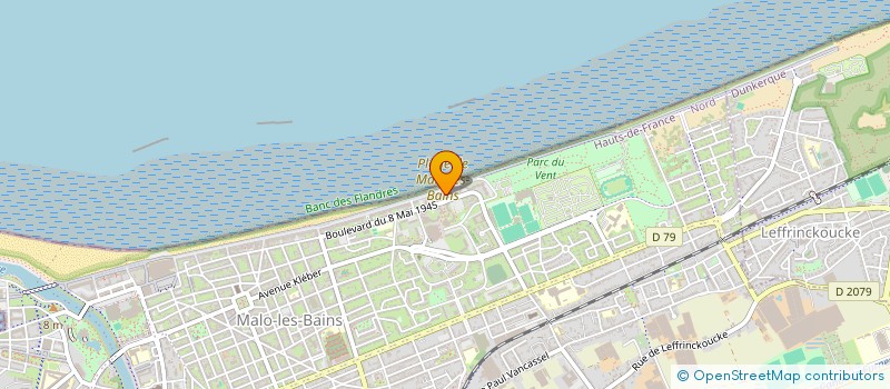 localisation de l'entreprise MADAME ANNIE DUQUESNE à DUNKERQUE