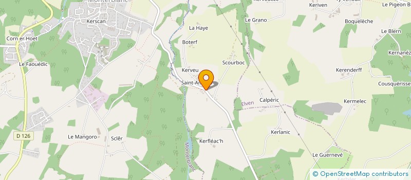 localisation de l'entreprise MADAME ANNIE DURFORT  SAINT-NOLFF