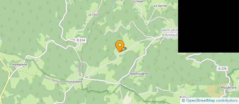 localisation de l'entreprise MADAME ANNIE DURIEU  MARS