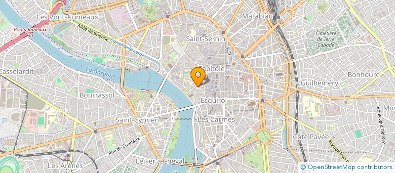 localisation de l'entreprise MADAME ANNIE DUTECH à TOULOUSE