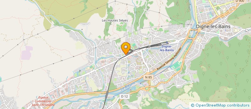 localisation de l'entreprise MADAME ANNIE DUTERTRE à DIGNE-LES-BAINS