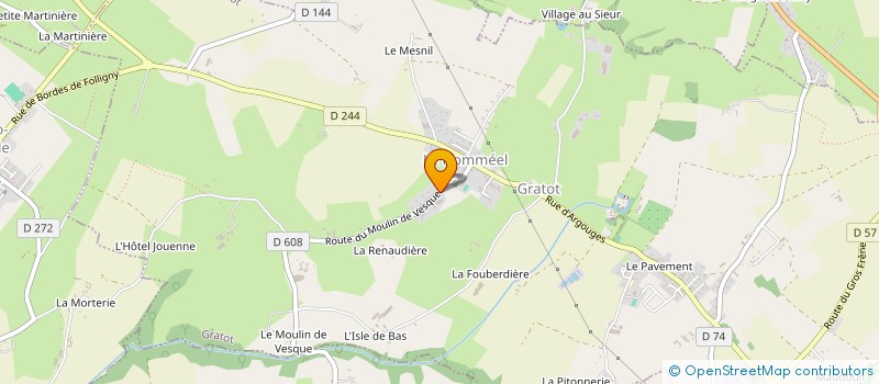 localisation de l'entreprise MADAME ANNIE DUVAL  GRATOT