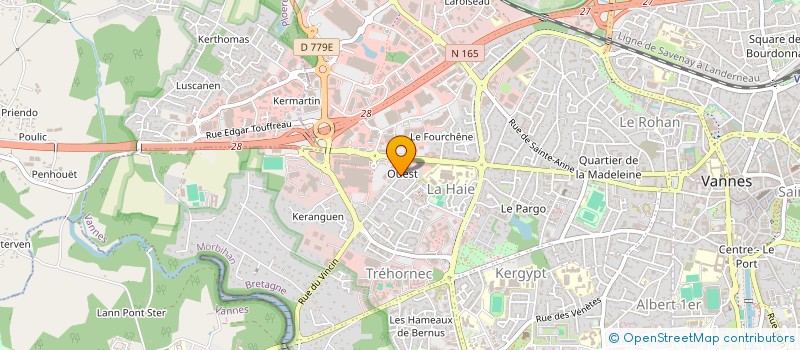 localisation de l'entreprise MADAME ANNIE EMMANUELLE GREMONT à VANNES