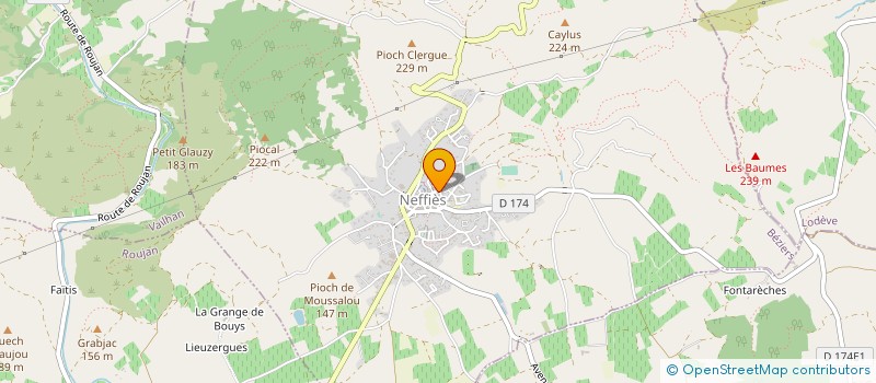 localisation de l'entreprise MADAME ANNIE ESBRAYAT  NEFFIES