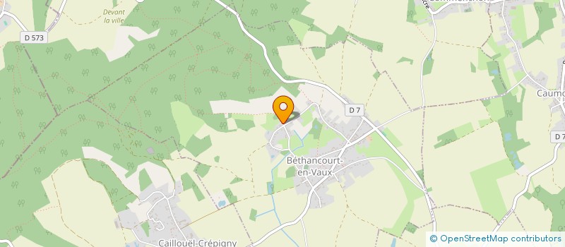 localisation de l'entreprise MADAME ANNIE EVEILLARD à BETHANCOURT-EN-VAUX