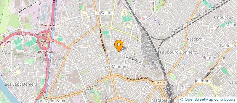localisation de l'entreprise MADAME ANNIE EYCHENNE à TOULOUSE