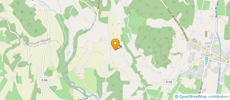 localisation de l'entreprise MADAME ANNIE FELIX  CHATTE