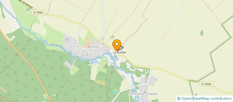 localisation de l'entreprise MADAME ANNIE FERTE  FONTAINE-CHAALIS