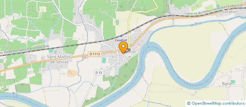 localisation de l'entreprise MADAME ANNIE FLAGEL  CAUDROT