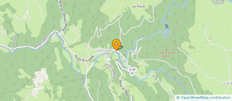 localisation de l'entreprise MADAME ANNIE FOUILHAC  SAINT-MEDARD-DE-PRESQUE