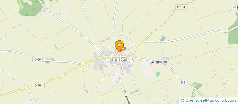 localisation de l'entreprise MADAME ANNIE FOURNET  ETAIS-LA-SAUVIN