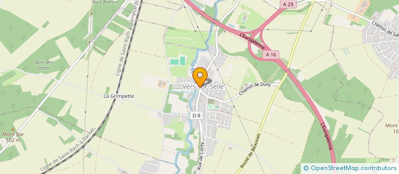 localisation de l'entreprise MADAME ANNIE-FRANCE BUYDENS  SALEUX