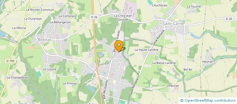 localisation de l'entreprise MADAME ANNIE FRANCE RENAULT  LE HINGLE