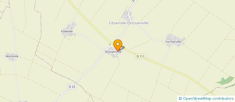 localisation de l'entreprise MADAME ANNIE FRANCOISE LEGITIMUS à CESARVILLE-DOSSAINVILLE