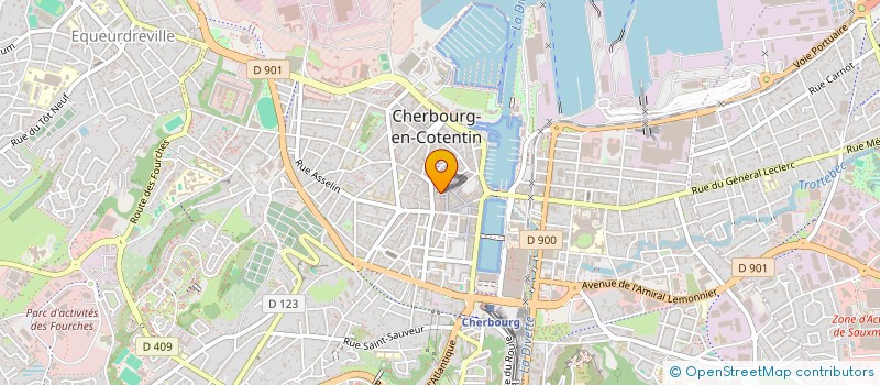 localisation de l'entreprise MADAME ANNIE FRIGOUT à CHERBOURG-EN-COTENTIN
