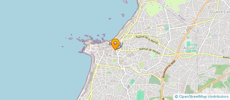localisation de l'entreprise MADAME ANNIE FROMENT à BIARRITZ