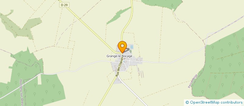 localisation de l'entreprise MADAME ANNIE GAGNET  PERCENEIGE