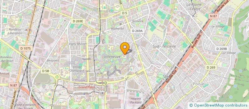 localisation de l'entreprise MADAME ANNIE GALLEGO-GRACIA à GRENOBLE