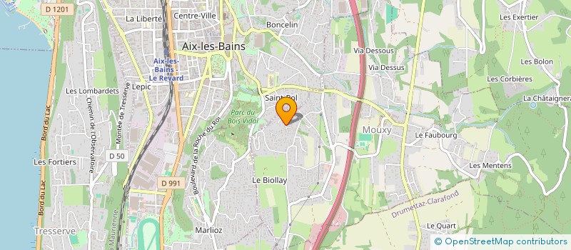 localisation de l'entreprise MADAME ANNIE GALPIN  MOUXY