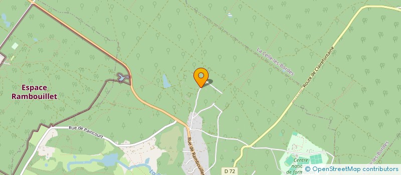 localisation de l'entreprise MADAME ANNIE GARCONNAT  CLAIREFONTAINE-EN-YVELINES