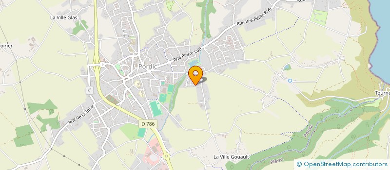 localisation de l'entreprise MADAME ANNIE GAUBERT  PORDIC