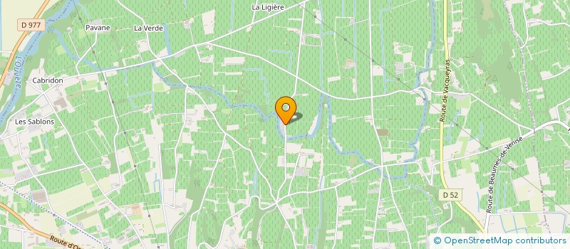 localisation de l'entreprise MADAME ANNIE GAUTHIER  SARRIANS