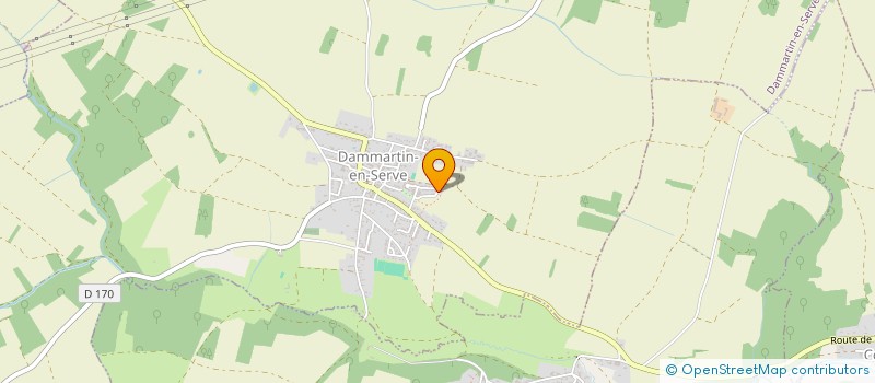 localisation de l'entreprise MADAME ANNIE GEFFROY  DAMMARTIN-EN-SERVE