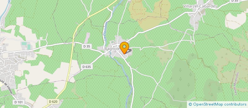 localisation de l'entreprise MADAME ANNIE GEORGE  BAGNOLES