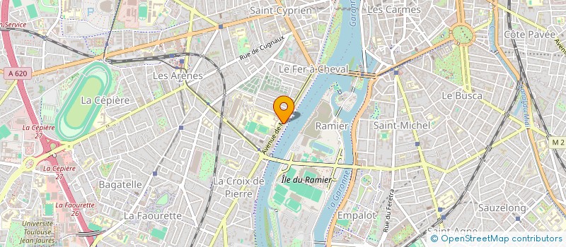 localisation de l'entreprise MADAME ANNIE GEUNA à TOULOUSE