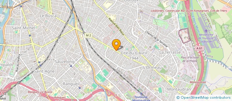 localisation de l'entreprise MADAME ANNIE GIMAT à TOULOUSE