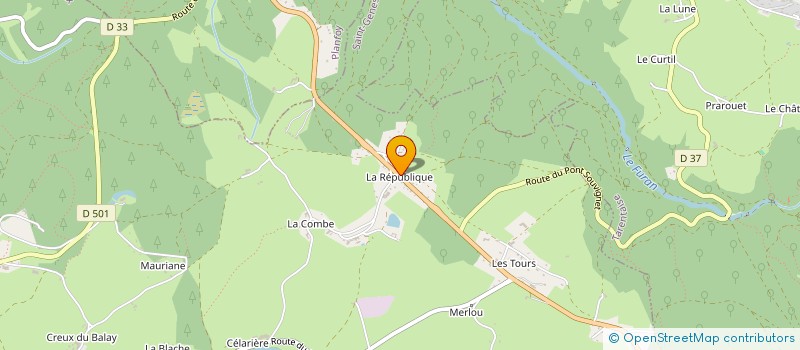 localisation de l'entreprise MADAME ANNIE GINEYS  SAINT-GENEST-MALIFAUX