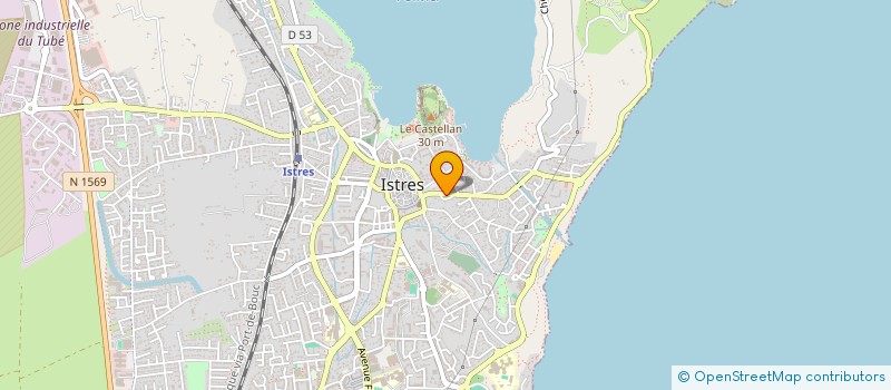 localisation de l'entreprise MADAME ANNIE GODARD  ISTRES