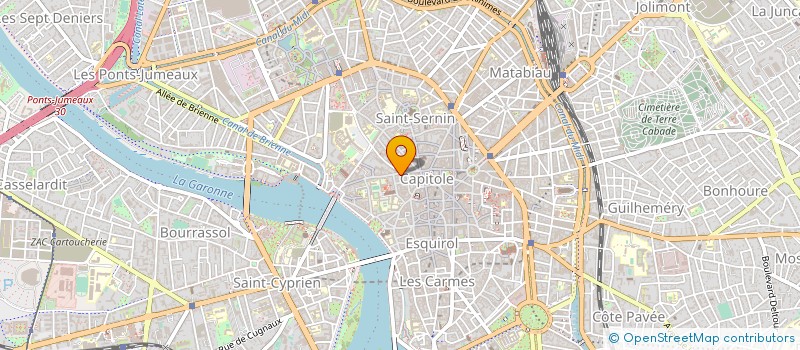 localisation de l'entreprise MADAME ANNIE GONTHIER à TOULOUSE
