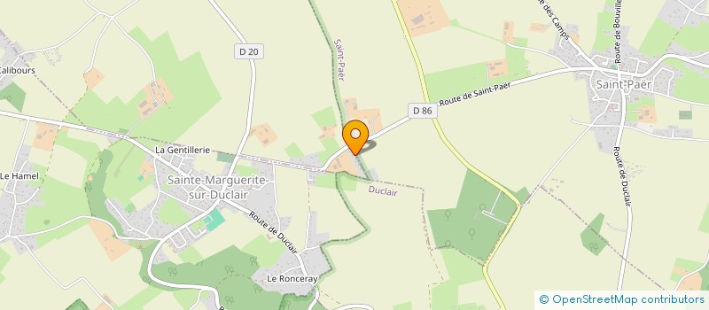 localisation de l'entreprise MADAME ANNIE GOUJON  EPINAY-SUR-DUCLAIR