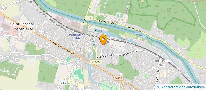 localisation de l'entreprise MADAME ANNIE-GRACE OPOKO-ICKOMBA  SAINT-FARGEAU-PONTHIERRY