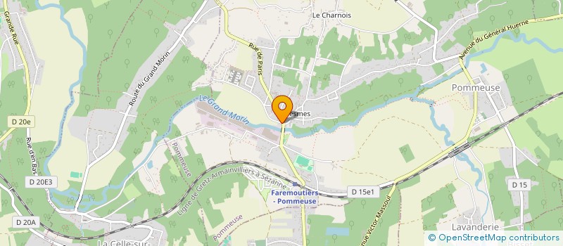 localisation de l'entreprise MADAME ANNIE GRANDEMANGE  POMMEUSE